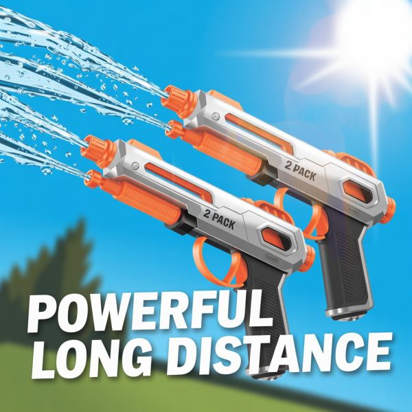 2 Pack Water Guns Powerful Long Distance - Image 3